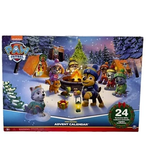 Paw Patrol Calendrier de l'Avent de Noël 24 Jours Spin Master 2022 Nickelodeon Holiday - Photo 1/11