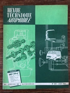 Zeitschrift Automobile Technique RTA (1968) # 220 BMC 1100 - Bild 1 von 2