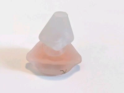 Vintage Eau De Dali Women Mini Perfume Parfum .17 oz 5 ml Splash Frosted Bottle  - Image 1 of 4