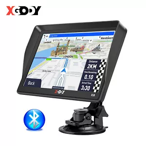 XGODY 9'' Truck Navi Wohnmobil Navigationsgerät Bluetooth Navigation EU Karten - Bild 1 von 15
