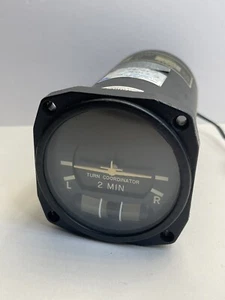 Vintage Electric Gyro Corp Turn Coordinator Type G-500A Model 4275-4 UNTESTED - Picture 1 of 11