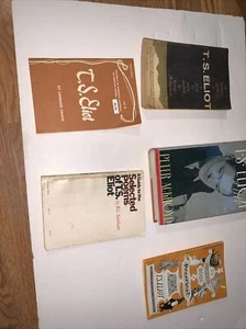 T.S. Eliot:3-LP SET & 6-Book Collection Set. - Picture 1 of 10