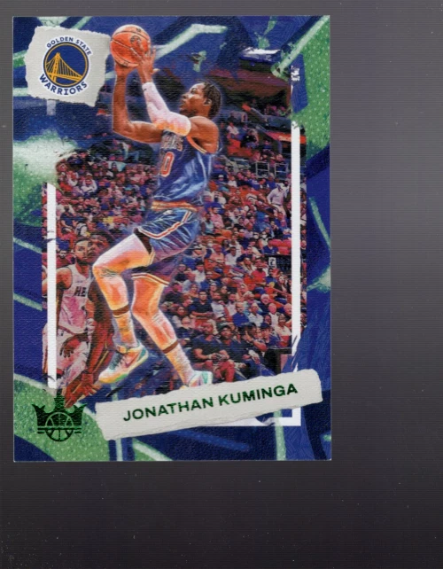 B3848- 2022-23 Court Kings Jade #67 Jonathan Kuminga Numbered 1/25 - Image 1 of 2