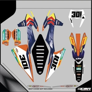 Grafik Kit Aufkleber für KTM EXC 2019 2020 2021 2022 19 20 21 22 - Bild 1 von 1