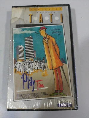Jacques Tati Play Time VHS Tape Castellano New - Image 1 of 4