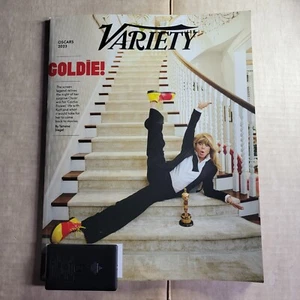VARIETY MAGAZINE MARCH 8 2023 TIMOTHEE CHALAMET GOLDIE HAWN JOHN WAYNE OSCAR USA - Foto 1 di 3
