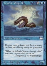 1x Tolarian Serpent NM, English MTG Weatherlight