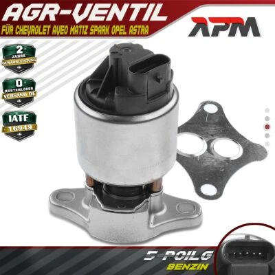 Válvula AGR Recirculación para Opel Astra G Vectra B Chevrolet Matiz - Imagen 1 de 4