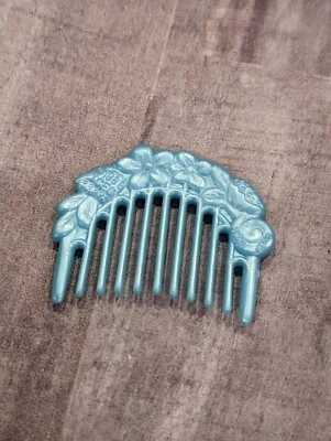 Peine azul vintage Mattel Lady Lovely Locks CurlyKittens Cat Kitten 1988 Foto 1 de 2