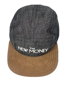The New Money Hat Panel Hat Cap Rocksmith Hat Gray c50 - Picture 1 of 7