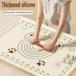 Almohadilla de Silicona Estera para Hornear Antiadherente 70*50cm Hoja Amasar Masa Estera para Cocina - Imagen 1 de 16