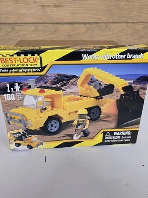 Juguete de construcción Best Lock con excavadora para niños Foto 1 de 2