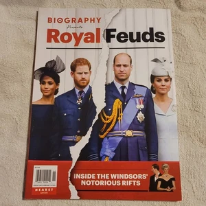 M200. Hearst Biogaphy Royal Feuds Magazine - Picture 1 of 2