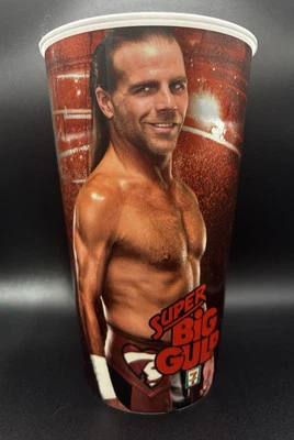 Copa Super Big Gulp WWE 7/11 Shawn Michaels 2011 THQ WWE 7/11 Foto 1 de 3