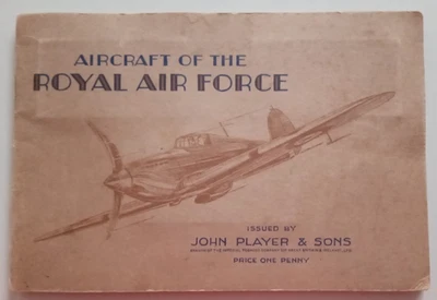 Vintage Completed Cigarette Card Album Aircraft of the Royal Airforce - Image 1 of 4