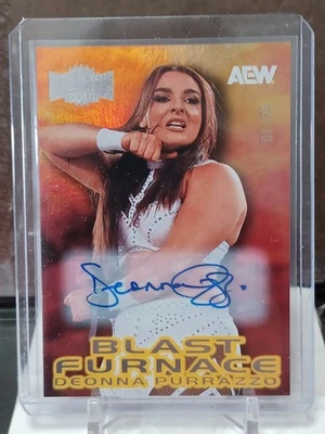 Alto horno automático DEONNA PURRAZZO #7/25 - 2025 SKYBOX AEW METAL Foto 1 de 2