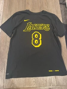 Nike Dri Fit Kobe Bryant Black Mamba Jersey T-Shirt Large Schwarz - Bild 1 von 2