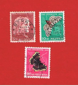 Switzerland #B227-229 VF used Semi-Postal - Picture 1 of 1