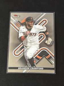 Brandon Crawford 2022 Topps Finest #85 Gigantes de San Francisco - Imagen 1 de 2