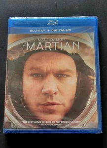The Martian Matt Damon (Blu-ray + Digital HD 2016) Brand New & Sealed - Picture 1 of 2