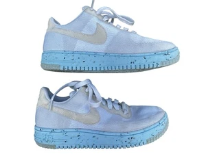Größe 8 – Nike Air Force 1 Crater Flyknit Pure Platinum Damen - Bild 1 von 11