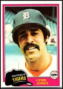 1981 Topps #337 Lynn Jones - FREE SHIPPING! - Picture 1 of 2