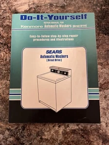 Kenmore Automatic Washer Direct Drive Do It Yoursel Repair Manual Sears c. 1999 - Picture 1 of 7