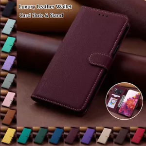 Magnetic Leather Wallet Case Flip Cover For Google Pixel 9 Pro XL 8a 7 8 Pro 7a - Picture 1 of 61