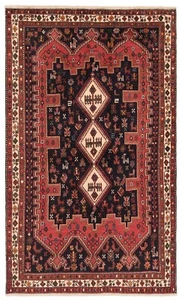 Sirjan Handgeknüpfter Perserteppich 249x150 cm-Nomadic,Orient,Carpet,Rug,Rot - Picture 1 of 12