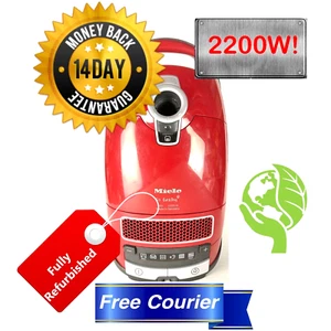 ✅✅Professionell überholter S8 Rot 2200W Miele Cat&Dog Staubsauger nur Hauptgerät - Bild 1 von 7