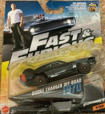 Dodge Charger Off Road 1970 Fast and Furious Die Cast Model No 1 New Unopened - Image 1 of 2