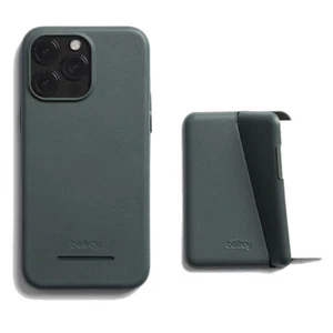 Bellroy Leather Mod Case & Wallet iPhone 15 Pro Max - Everglade - Picture 1 of 4