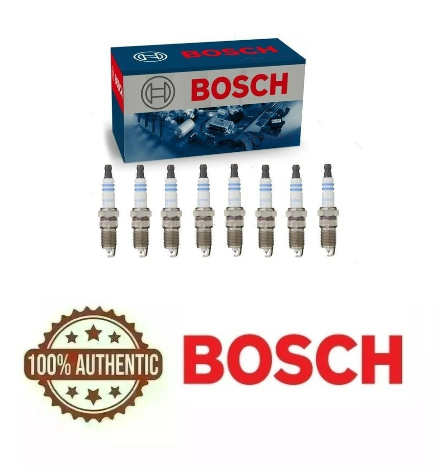 Vela de ignição 8 peças para Chevy Cadillac GMC Buick Pontiac OE Bosch platina - Imagem 1 de 2
