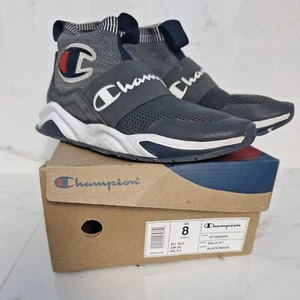 Champion Rally Pro Shoes GRY /WHT Size 8 - Picture 1 of 10