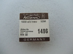 Eje para masa oscilante para Kasper 1000, weight axle, part 1496 - Imagen 1 de 2