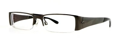 Monturas de gafas Oakley Testimony OX5044-0249 49 mm cromadas negras solamente Foto 1 de 4