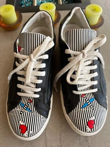 BluToscaBlu Italienische Leder Damen Sneaker, EU Größe 38 / US 7,5 - Bild 1 von 3