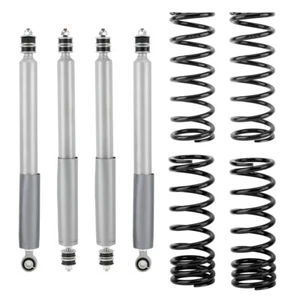 Front & Rear Shock Struts for Land Rover Defender 2'' Lift Shock Absorbers Set - Picture 1 of 12
