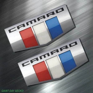 (2) DOS calcomanías automáticas calcomanías deportivas Camaro 1LS, 1LT, 2LT, 3LT, 1SS, 2S NUEVAS - Imagen 1 de 4