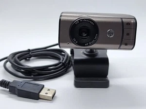 HP HD3100 720P 5MP HD widescreen F2.0 obiettivo vetro webcam clip/morsetto - Foto 1 di 2