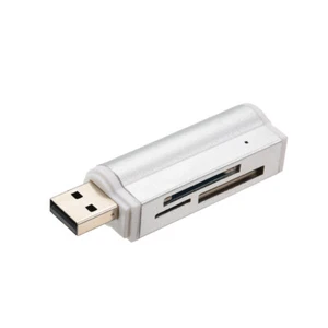 All in   Reader USB 2.0 Mini Portable F///TF/MS /Micro MS(M2) H5Q8 - Picture 1 of 11