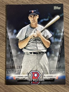 2018 Topps Series 2 Salute Black #74 Ted Williams /299