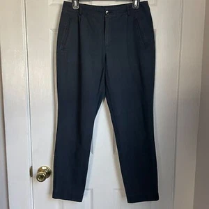 A.P.C. Pantalón chino azul marino cintura alta talla EU 38 / US S - Imagen 1 de 9