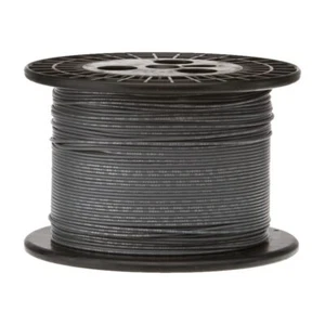1000 Foot, 22 Gauge SOLID Hook Up Wire - GRAY - Picture 1 of 1