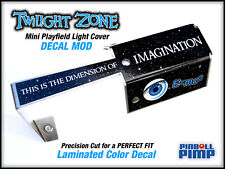 Bally Twilight Zone Pinball - STARFIELD Mini Playfield Light Cover DECAL MOD! 