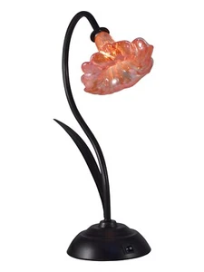 SAT17080LED-91 - DALE TIFFANY 6X8X17 ORANGE TRUMPET 1LT - Picture 1 of 1