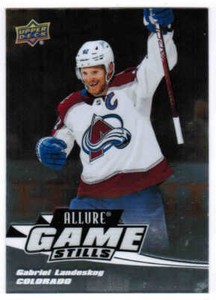 22/23 2022 UPPER DECK UD ALLURE HOCKEY GAME STILLS CARDS GS-XX U-Pick From List