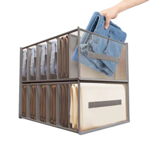 Faltbar Kleidung Aufbewahrungsbox Kleiderschrank Schublade Organizer Box 1 Stück - Bild 1 von 1