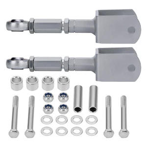 2x Rear Upper Adjustable Control Arms with Bushing For Ford Mustang 1979-2004 - Picture 1 of 12