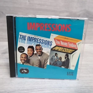 The Impressions - The Impression/ Never Ending Impressions - 2 Albums 1 CD - VGC - Picture 1 of 4